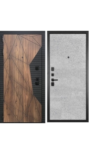 Дверь входная металлическая ШТОРМ 77-1 МДФ панель