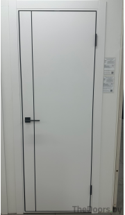 Порта-50.11 4AB  Shellac White (черная кромка)