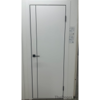 Порта-50.11 4AB  Shellac White (черная кромка)