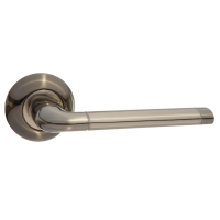 Ручка дверная PUERTO - Дарио  INAL 503-08 (черный никель/никель матовый)