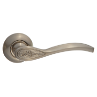 Ручка дверная PUERTO - Конфетто (никель матовый)