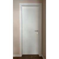 Дверь межкомнатная в эмали НьюДор 8 ПГ (белая)