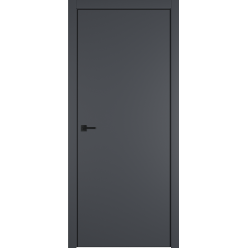 Межкомнатная дверь Urban Z - Onyx с черной кромкой Black Edge