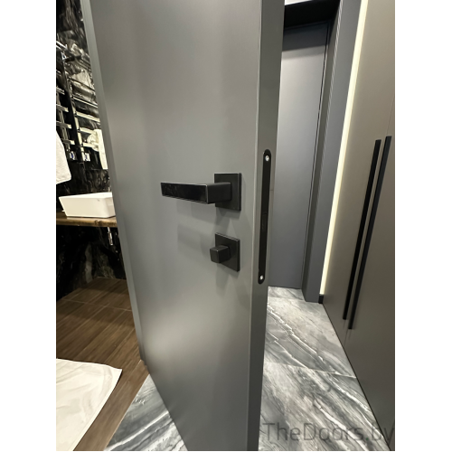 Межкомнатная дверь Urban Z - Onyx с черной кромкой Black Edge
