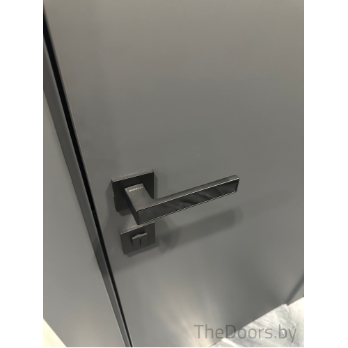 Межкомнатная дверь Urban Z - Onyx с черной кромкой Black Edge