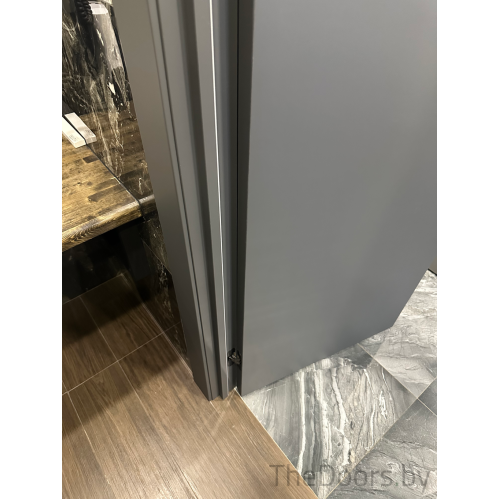 Межкомнатная дверь Urban Z - Onyx с черной кромкой Black Edge