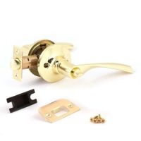 Комплект ручка+защёлка Rucetti НК-02 с фиксатором WC (3 цвета)