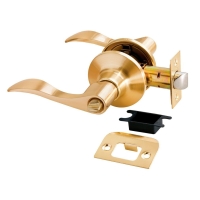 Комплект ручка+защёлка Rucetti НК-03 с фиксатором WC (3 цвета)