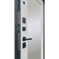 Дверь металлическая Рона ЗЕРКАЛО