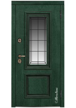 Входные двери "МетаЛюкс" ГрандВуд - CМ456-72