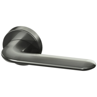 Ручка дверная ARMADILLO - EXCALIBUR URB4 BPVD-77 Вороненый никель