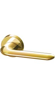 Ручка дверная ARMADILLO - EXCALIBUR URB4 GOLD-24 Золото 24К