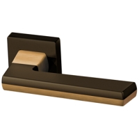 Ручка дверная ARMADILLO - GROOVE (Кор. бронза/Мат. кор. бронза)