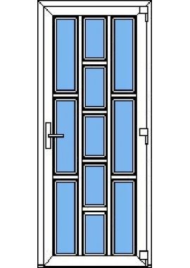 Дверь ПВХ Модель 11