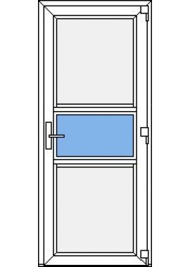 Дверь ПВХ Модель 13