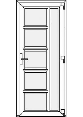Дверь ПВХ Модель 14