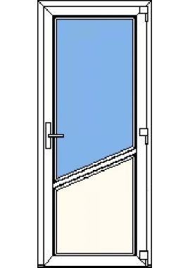 Дверь ПВХ Модель 16