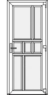 Дверь ПВХ Модель 18
