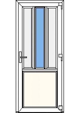 Дверь ПВХ Модель 2