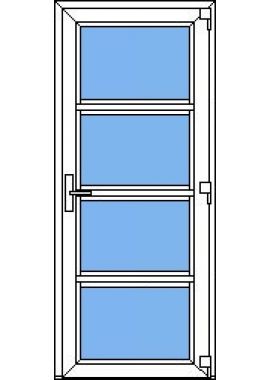 Дверь ПВХ Модель 26