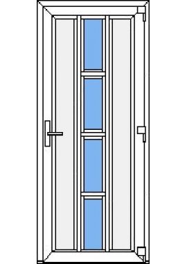 Дверь ПВХ Модель 27