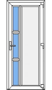 Дверь ПВХ Модель 28