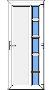 Дверь ПВХ Модель 32