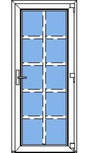 Дверь ПВХ Модель 4