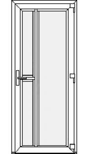 Дверь ПВХ Модель 7