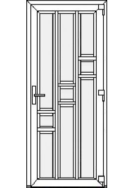 Дверь ПВХ Модель 8
