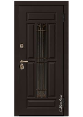 Входные двери "МетаЛюкс" Гранд М386-2Е