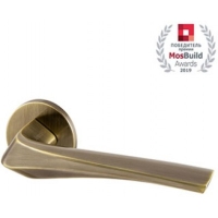 Ручка дверная ARMADILLO - Flame URS AB-7 (бронза)