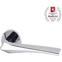 Ручка дверная ARMADILLO - Flame URS CP-8 (хром)