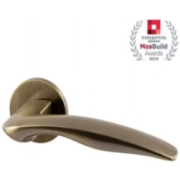 Ручка дверная ARMADILLO - Wave URS AB-7 (бронза)