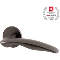 Ручка дверная ARMADILLO - Wave URS BPVD-77 (вороненый)