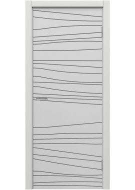 Двери МДФ Техно - STEFANY 1025 (белый)