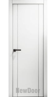Дверь в эмали НьюДор 10 ПГ (белая)