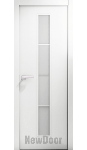Дверь в эмали НьюДор 13 ПО (белая)