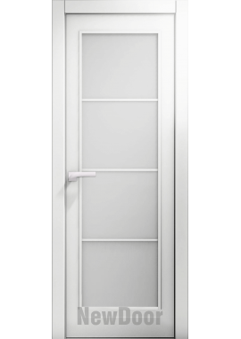 Дверь в эмали НьюДор 14 ПО (белая)