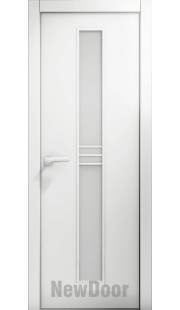 Дверь в эмали НьюДор 16 ПО (белая)