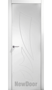 Дверь в эмали НьюДор 21 ПГ (белая)
