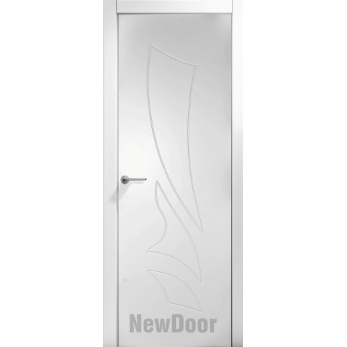 Дверь в эмали НьюДор 21 ПГ (белая)