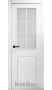 Дверь в эмали НьюДор 3 ПО (белая)
