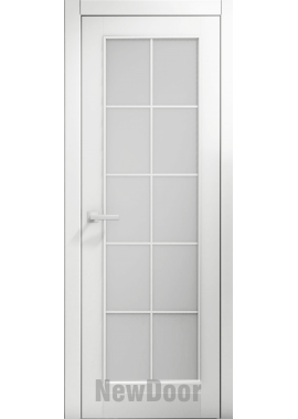 Дверь в эмали НьюДор 6 ПО (белая)