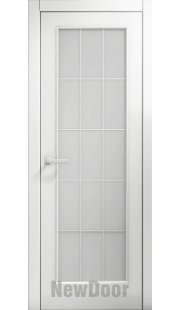 Дверь в эмали НьюДор 7 ПО (белая)