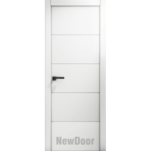 Дверь в эмали НьюДор 9 ПГ (белая)
