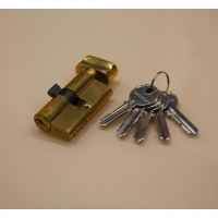 Цилиндровый механизм Локстайл - C30X30KN (латунь, 3 цвета)