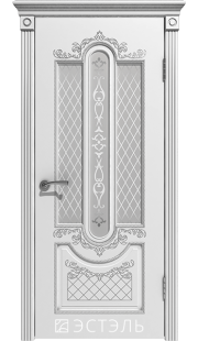 Двери Эстэль - Александрия ПО (белая эмаль)