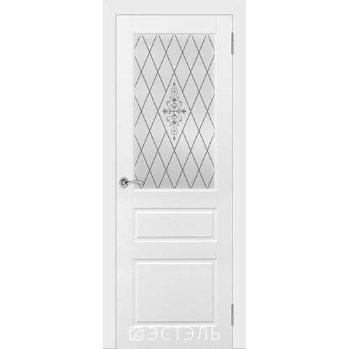 Двери Эстэль - Честер ПО (белая эмаль)
