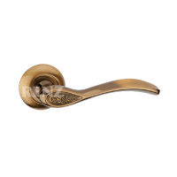 Ручка дверная RENZ - Флория (кофе блестящий)